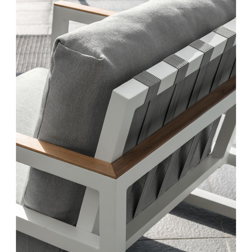 Aluminum Stackable Outdoor Dining Armchair | Talenti Alabama