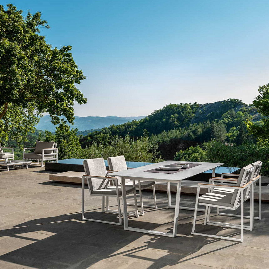 Ceramic Top Outdoor Dining Table | Talenti Alabama | Italianfurniture.com