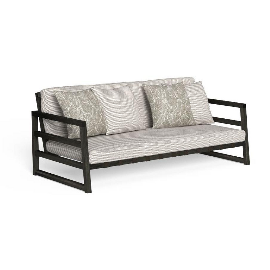 2-Seater Wooden Outdoor Sofa | Talenti Alabama | Italianfurniture.com