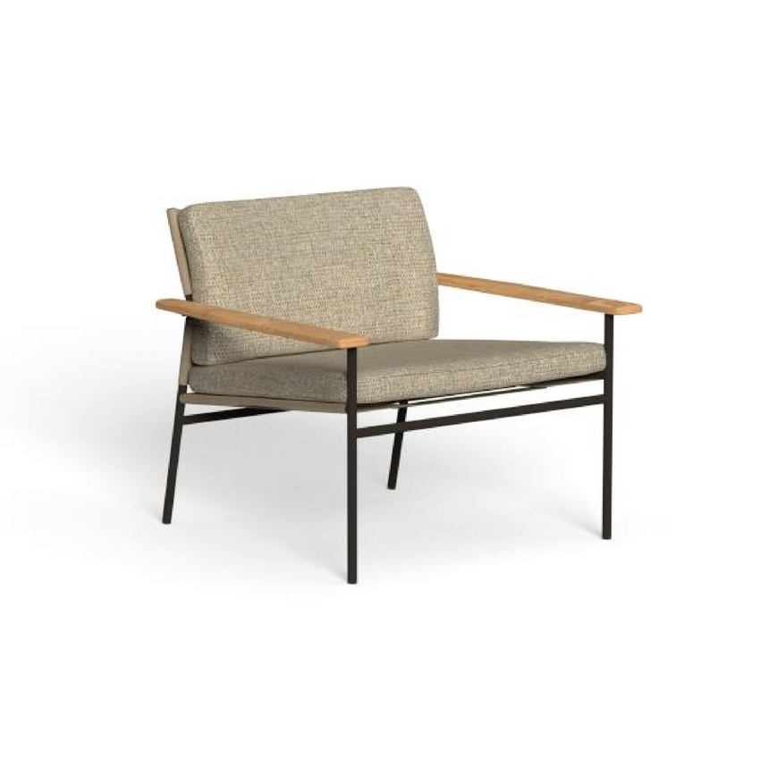 Eco-Leather Outdoor Lounge Armchair | Talenti Allure | Italianfurniture.com