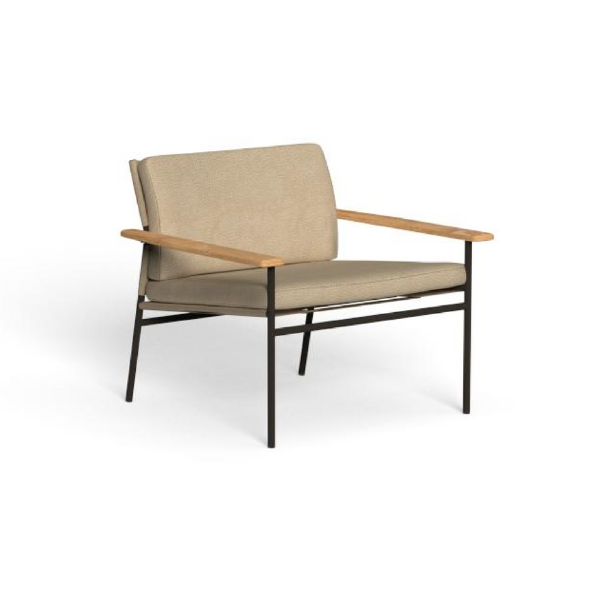 Eco-Leather Outdoor Lounge Armchair | Talenti Allure | Italianfurniture.com