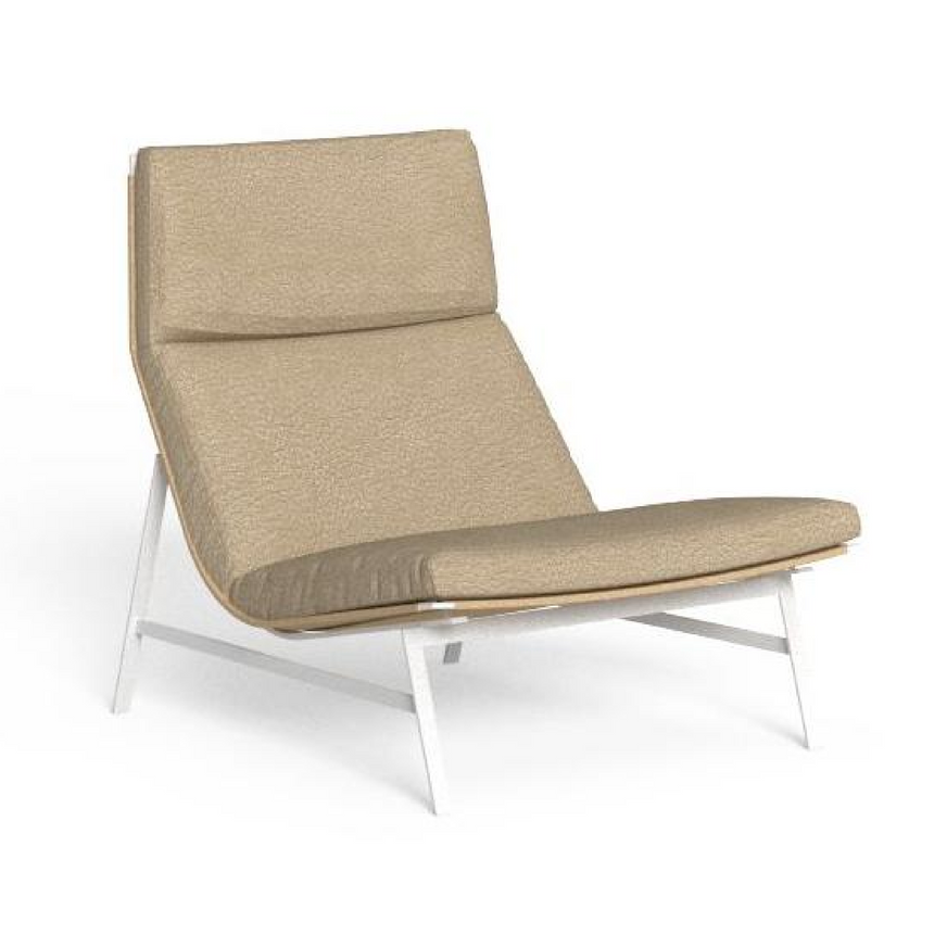 High-Back Outdoor Lounge Armchair | Talenti Allure | Italianfurniture.com