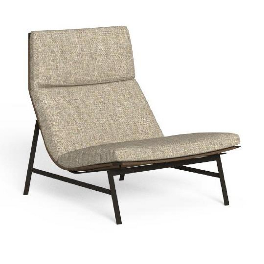 High-Back Outdoor Lounge Armchair | Talenti Allure | Italianfurniture.com