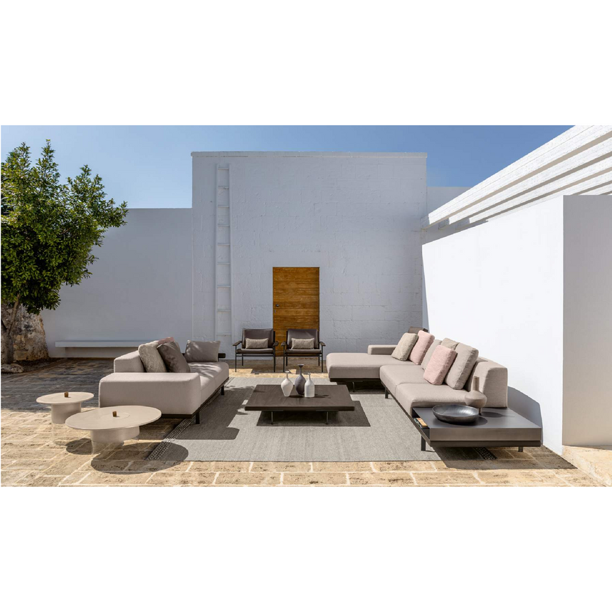 Eco-Leather Outdoor Lounge Armchair | Talenti Allure | Italianfurniture.com