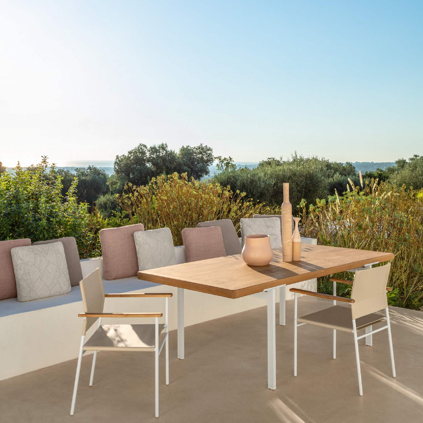 Leather Outdoor Dining Chair | Talenti Allure | Italianfurniture.com