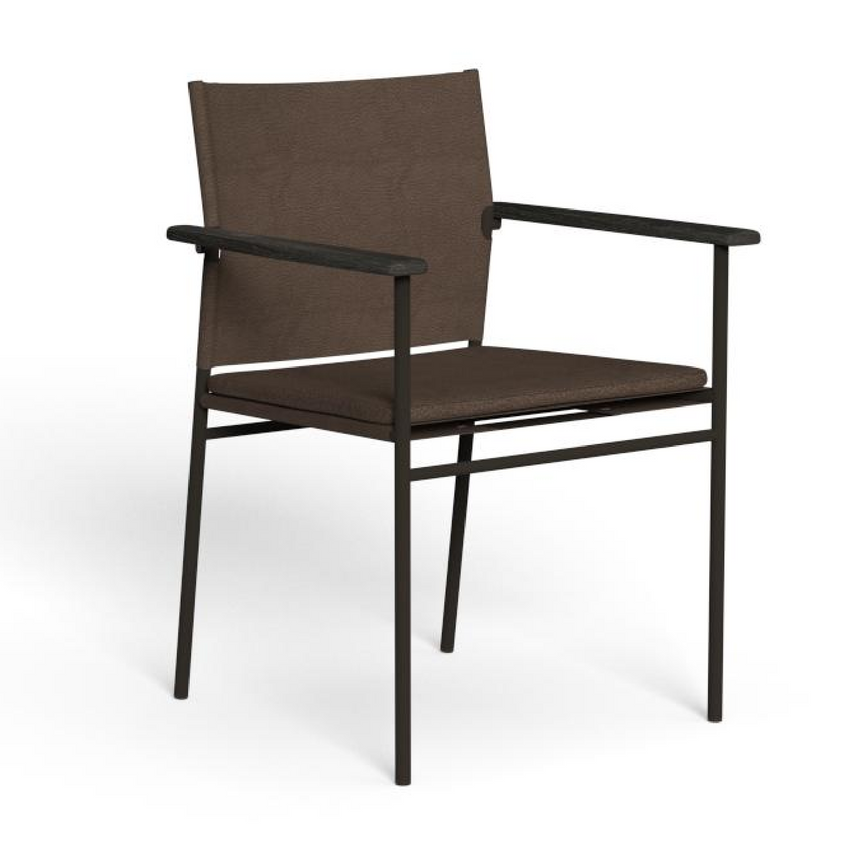 Leather Outdoor Dining Chair | Talenti Allure | Italianfurniture.com