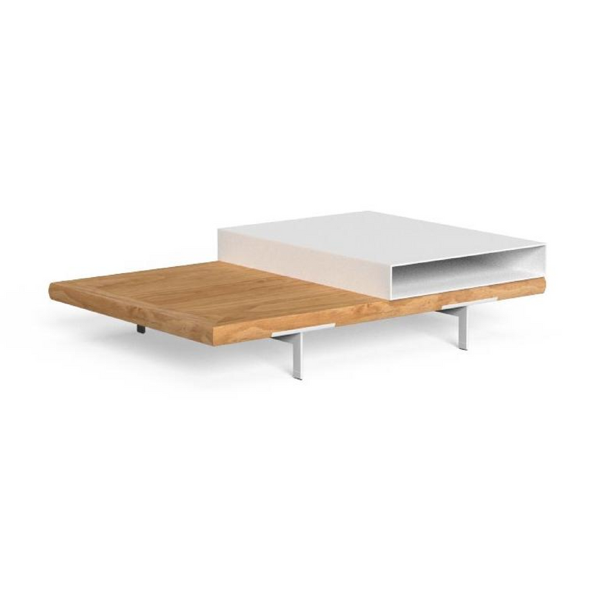 Wooden Outdoor Shelf Coffee Table | Talenti Allure | Italianfurniture.com