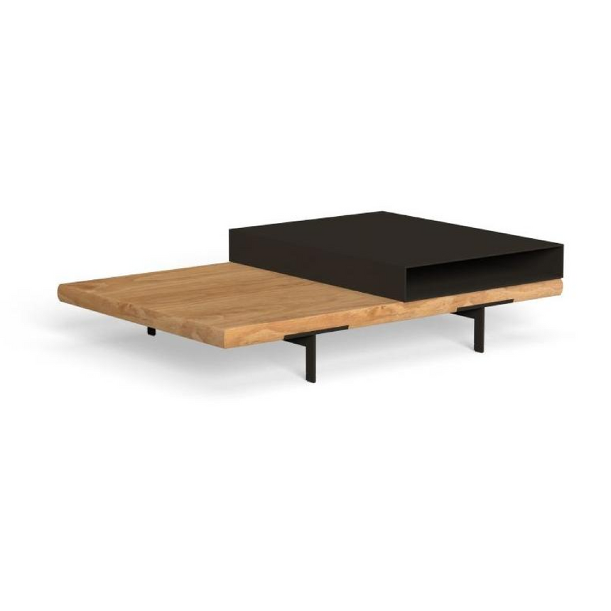 Wooden Outdoor Shelf Coffee Table | Talenti Allure | Italianfurniture.com