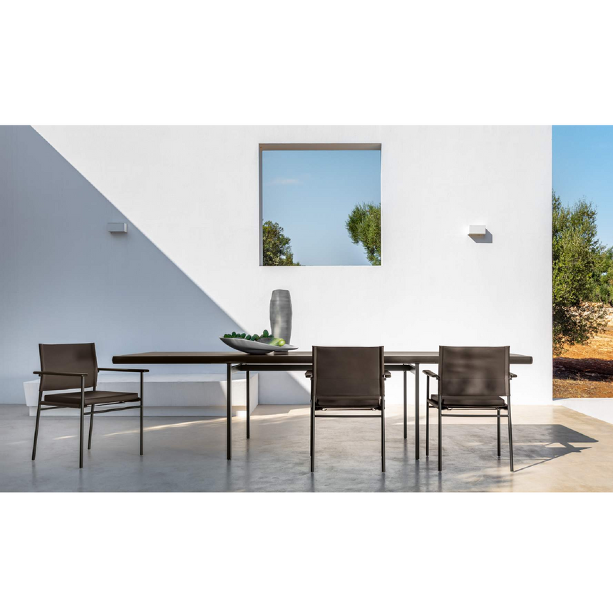 Solid Wood Outdoor Dining Table | Talenti Allure | Italianfurniture.com