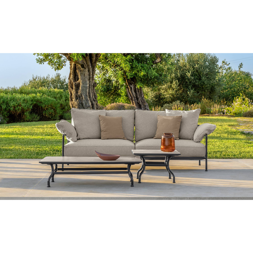 Metal Framed Outdoor Sofa | Talenti Capri | Italianfurniture.com