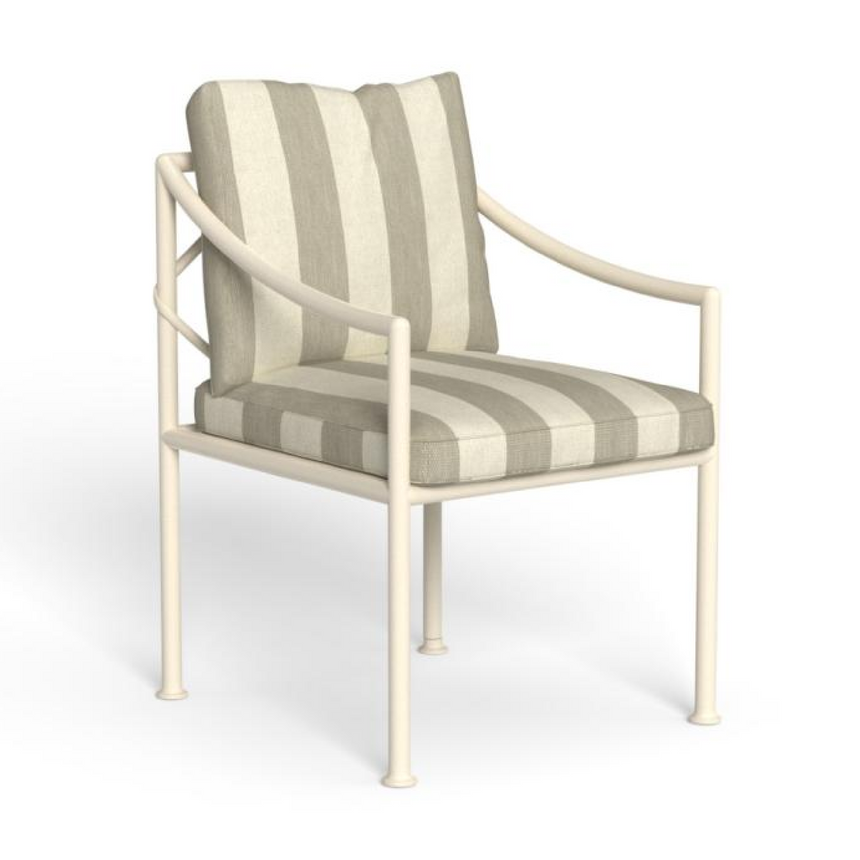 Metal Framed Outdoor Dining Armchair | Talenti Capri | Italianfurniture.com