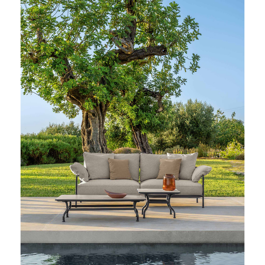 Metal Framed Outdoor Coffee Table | Talenti Capri | Italianfurniture.com