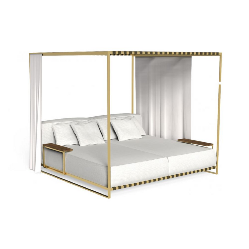 Stainless-Steel Canopy Daybed | Talenti Casilda | Italianfurniture.com
