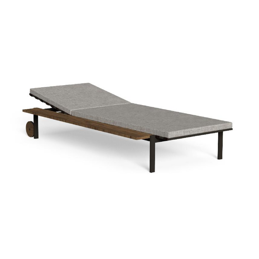 Wooden Shelf Sun Lounger | Talenti Casilda | Italianfurniture.com