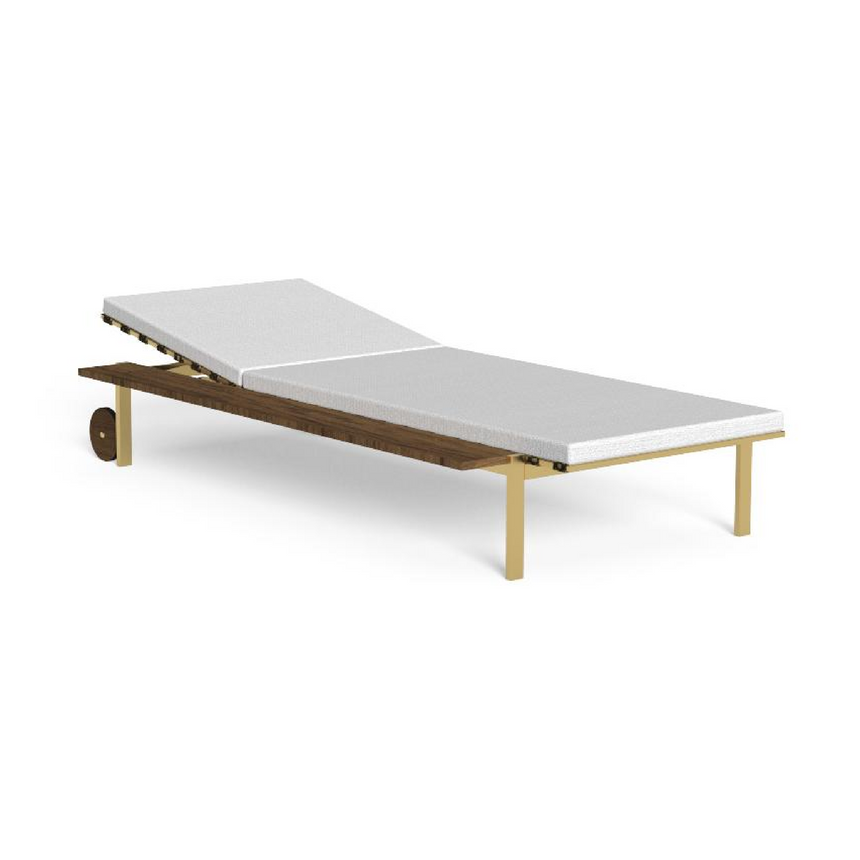 Wooden Shelf Sun Lounger | Talenti Casilda | Italianfurniture.com
