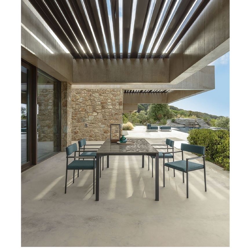 Stainless Steel Outdoor Dining Chair | Talenti Casilda | Italianfurniture.com