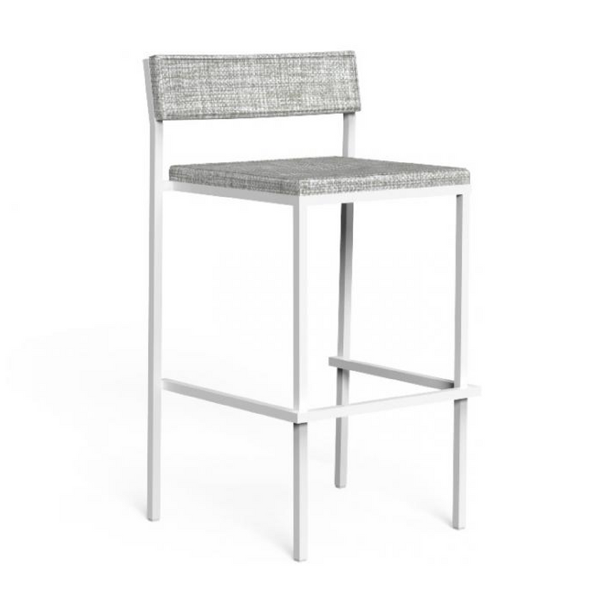 Stainless Steel Outdoor Bar Stool | Talenti Casilda | Italianfurniture.com