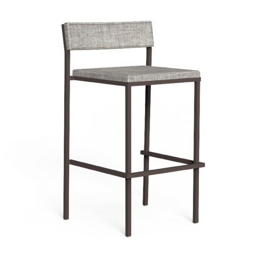 Stainless Steel Outdoor Bar Stool | Talenti Casilda | Italianfurniture.com