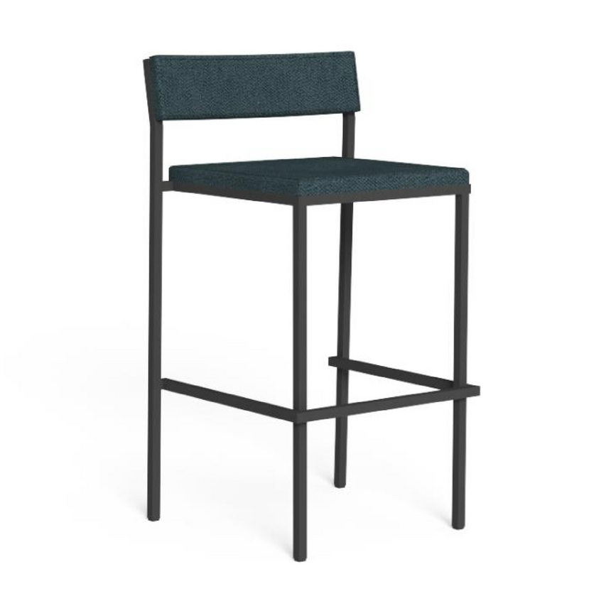 Stainless Steel Outdoor Bar Stool | Talenti Casilda | Italianfurniture.com
