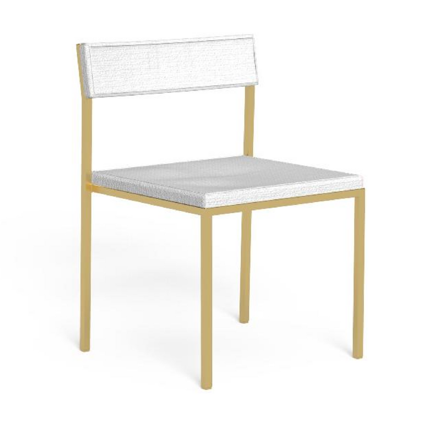 Stainless Steel Outdoor Dining Chair | Talenti Casilda | Italianfurniture.com