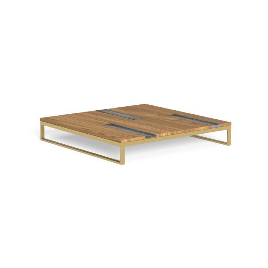 Marble Slat Outdoor Coffee Table | Talenti Casilda | Italianfurniture.com