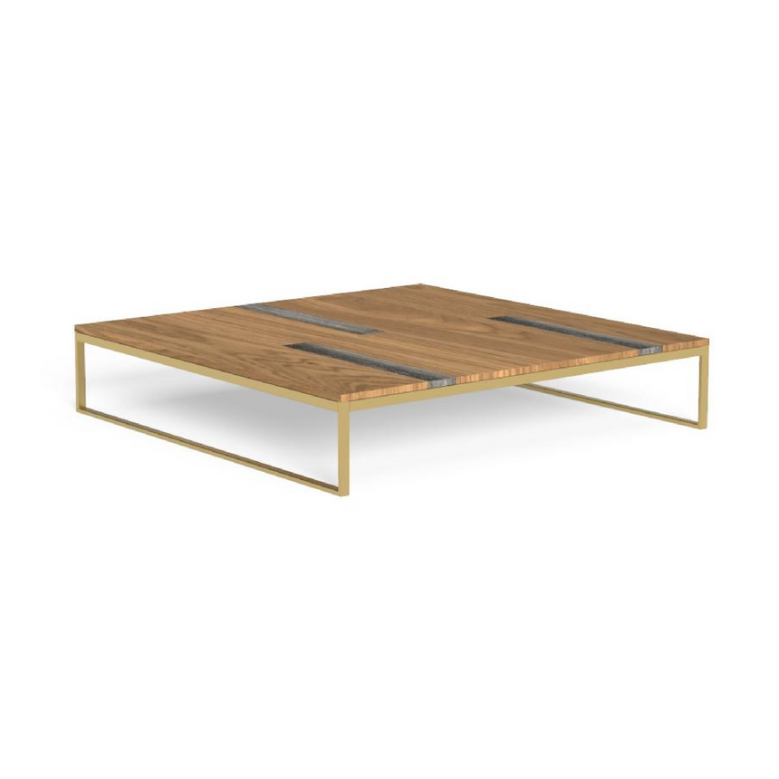 Marble Slat Outdoor Coffee Table | Talenti Casilda | Italianfurniture.com