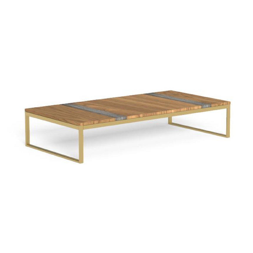 Marble Slat Outdoor Coffee Table | Talenti Casilda | Italianfurniture.com