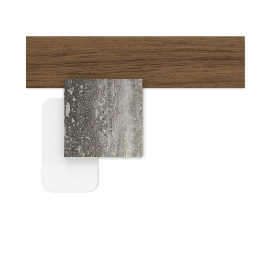 Marble Slat Outdoor Coffee Table | Talenti Casilda | Italianfurniture.com