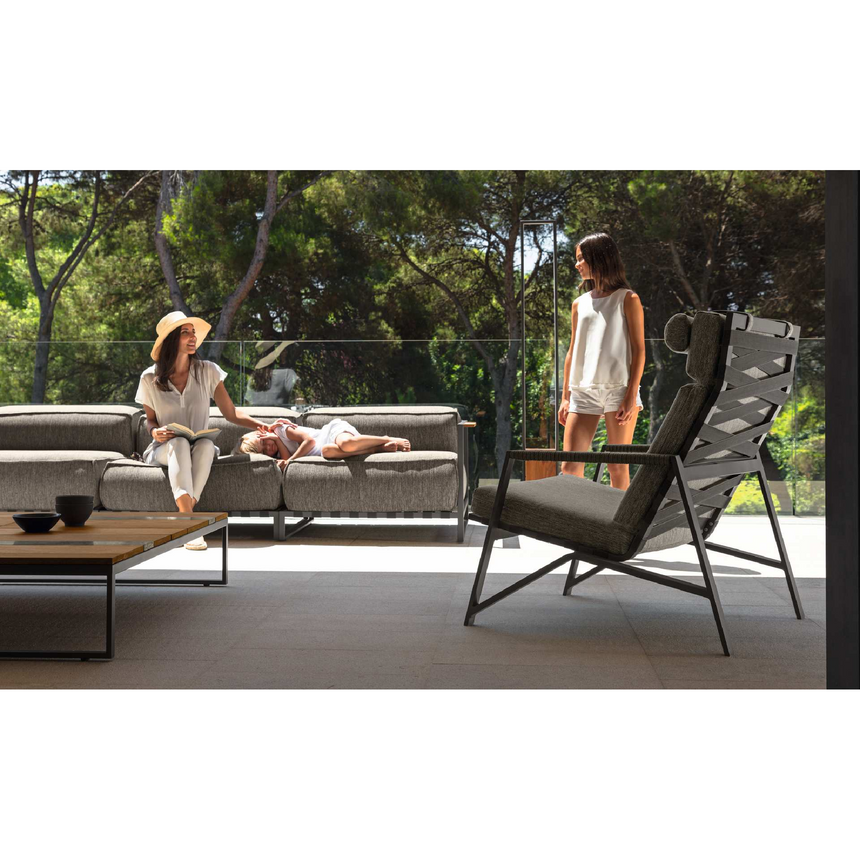 Marble Slat Outdoor Coffee Table | Talenti Casilda | Italianfurniture.com