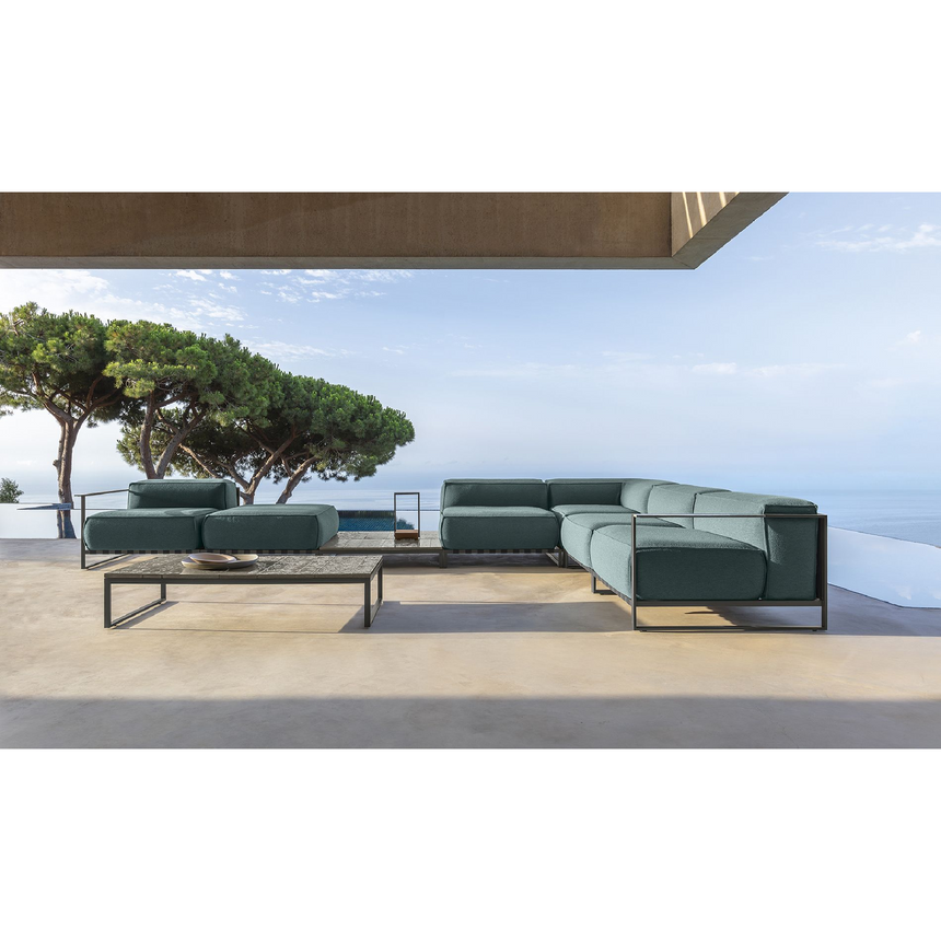 Marble Slat Outdoor Coffee Table | Talenti Casilda | Italianfurniture.com