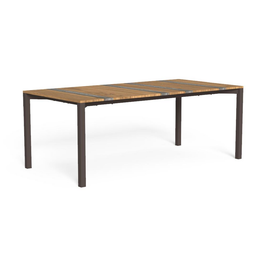 Marble Slat Outdoor Dining Table | Talenti Casilda | Italianfurniture.com