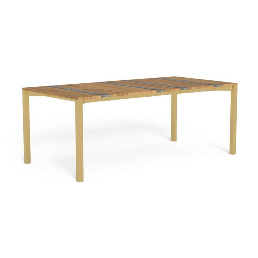 Marble Slat Outdoor Dining Table | Talenti Casilda | Italianfurniture.com