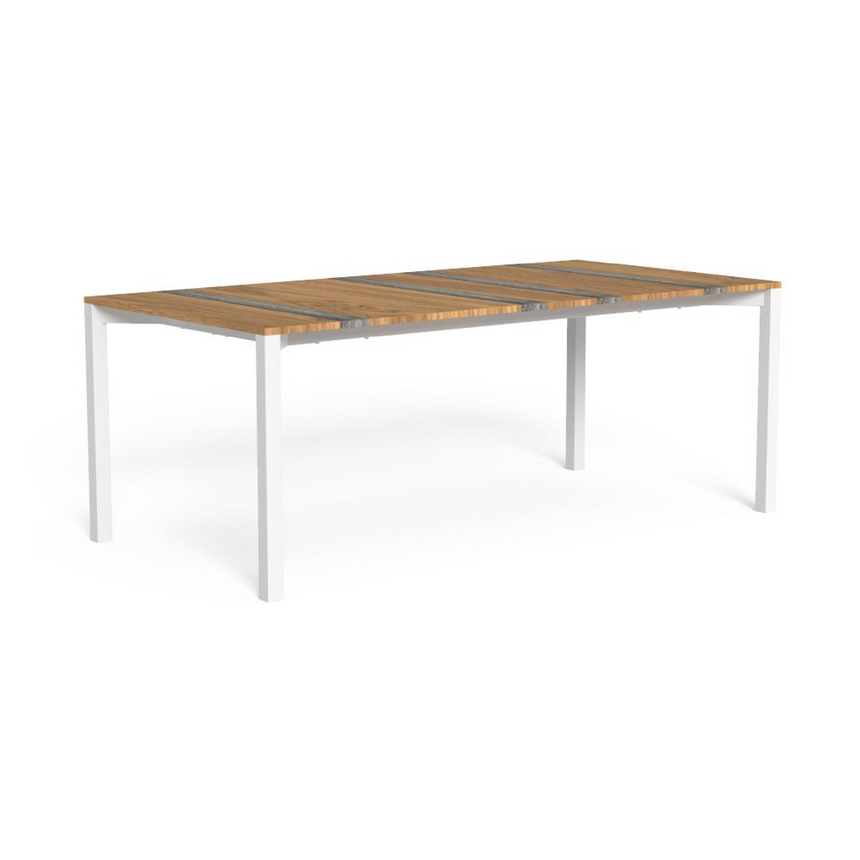 Marble Slat Outdoor Dining Table | Talenti Casilda | Italianfurniture.com