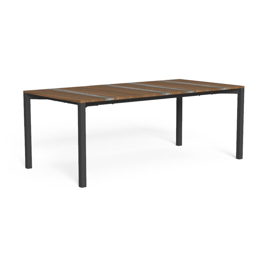 Marble Slat Outdoor Dining Table | Talenti Casilda | Italianfurniture.com