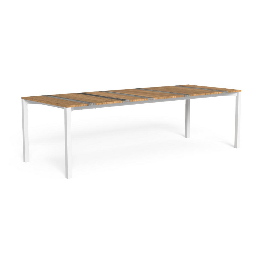 Marble Slat Outdoor Dining Table | Talenti Casilda | Italianfurniture.com