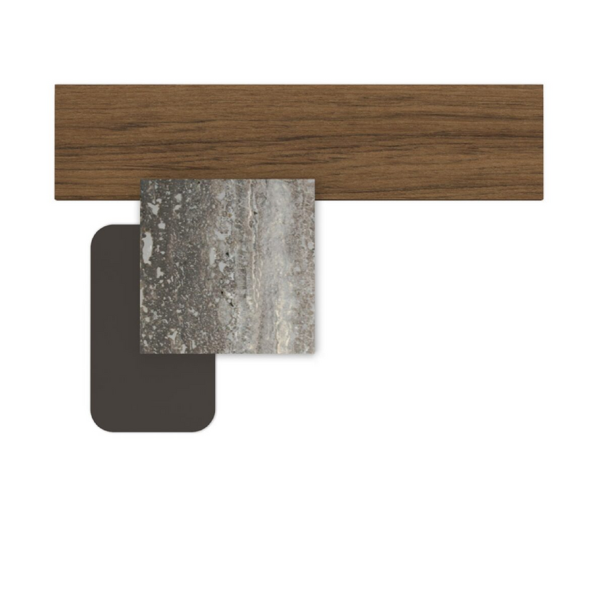 Marble Slat Outdoor Dining Table | Talenti Casilda | Italianfurniture.com