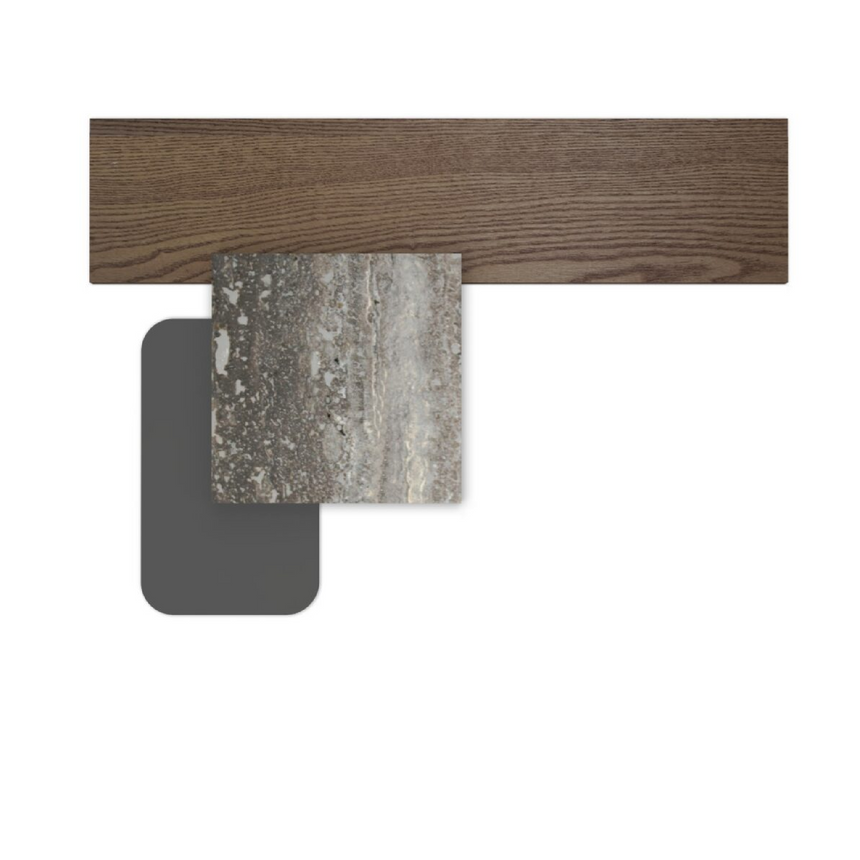 Marble Slat Outdoor Dining Table | Talenti Casilda | Italianfurniture.com