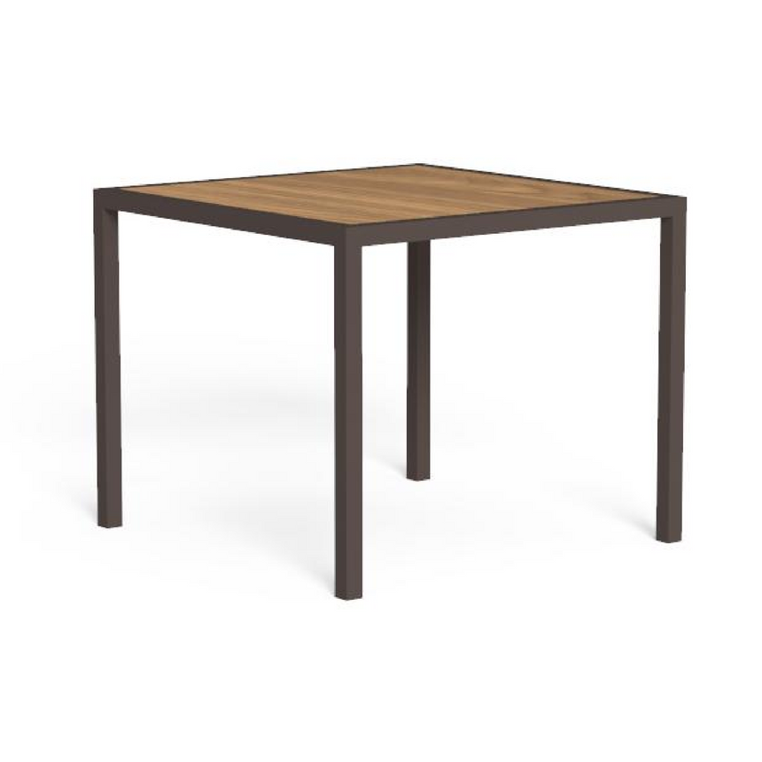 Wooden Square Outdoor Dining Table | Talenti Casilda | Italianfurniture.com