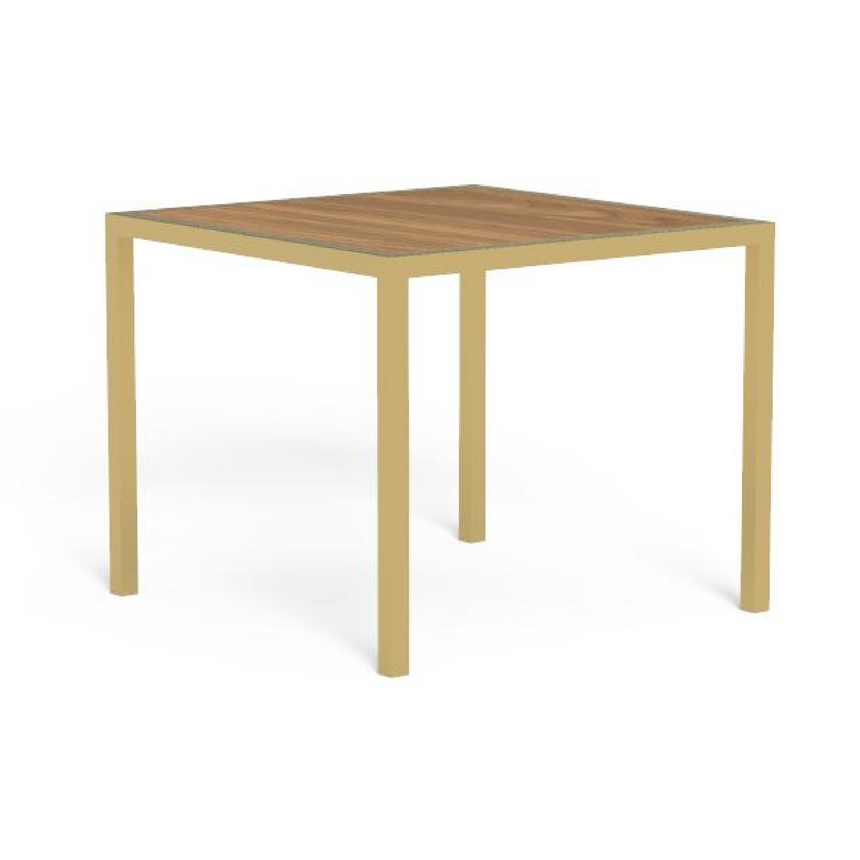 Wooden Square Outdoor Dining Table | Talenti Casilda | Italianfurniture.com