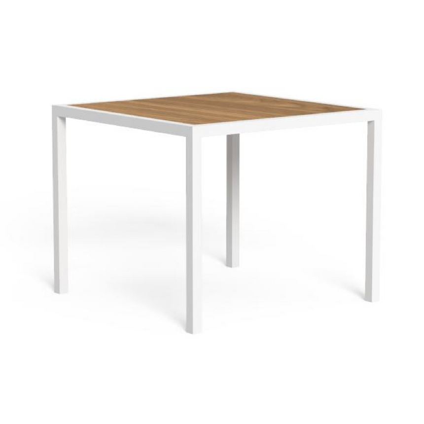 Wooden Square Outdoor Dining Table | Talenti Casilda | Italianfurniture.com