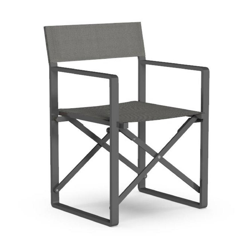 Outdoor Aluminum Director Chair | Talenti Chic | Italianfurniture.com