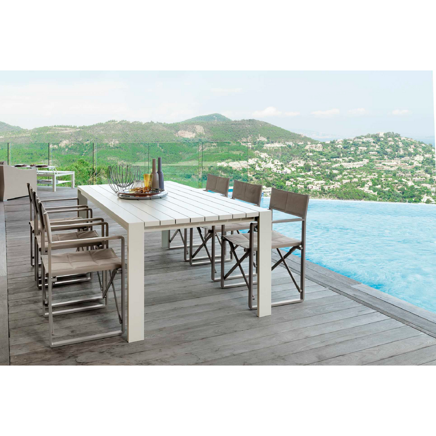 Outdoor Aluminum Director Chair | Talenti Chic