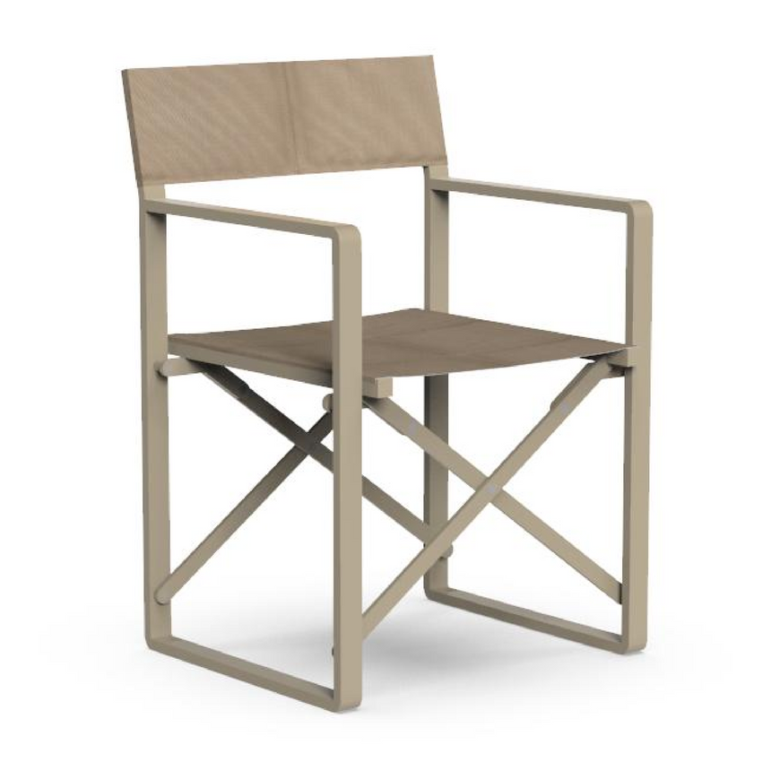 Outdoor Aluminum Director Chair | Talenti Chic | Italianfurniture.com