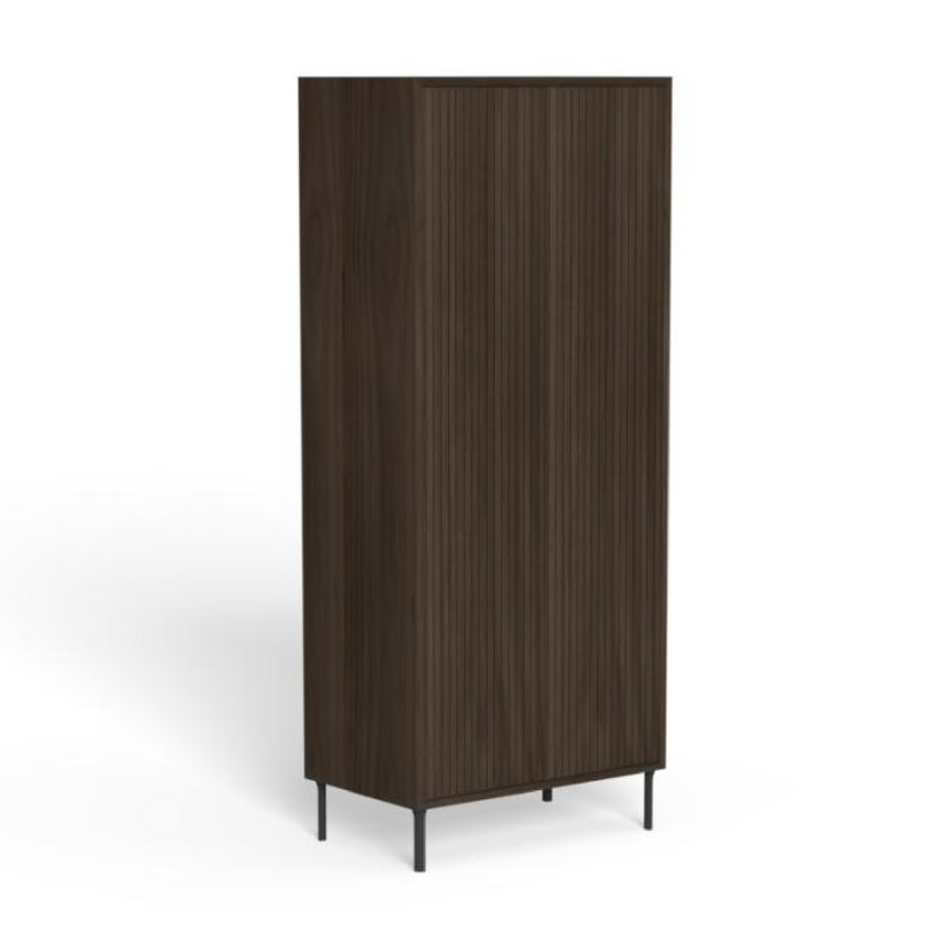Fluted Wood 2-Door Cabinet | Talenti Chora