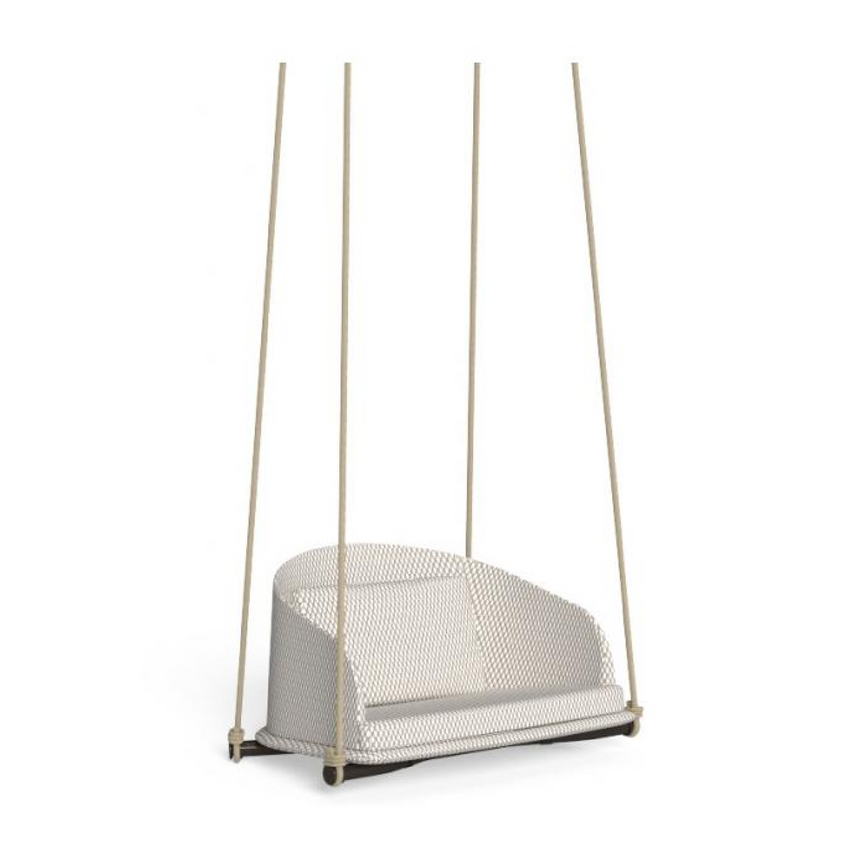 Curved Back Outdoor Swing Chair | Talenti CleoSoft | Italianfurniture.com