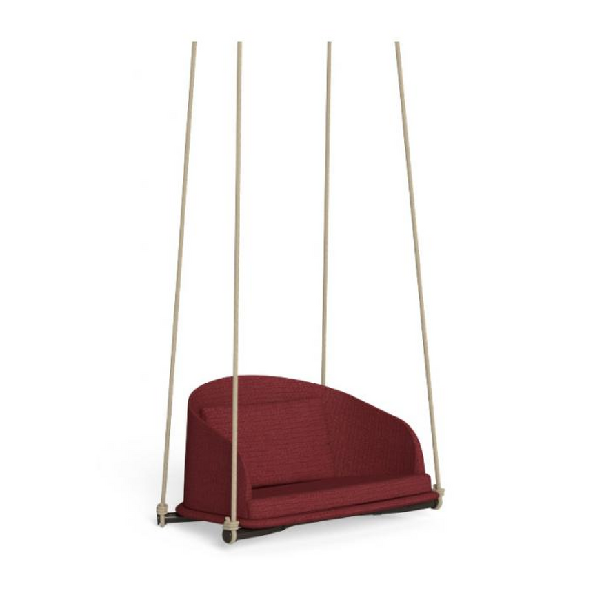 Curved Back Outdoor Swing Chair | Talenti CleoSoft | Italianfurniture.com