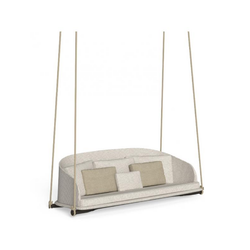 Curved Back Outdoor Swing Chair | Talenti CleoSoft | Italianfurniture.com