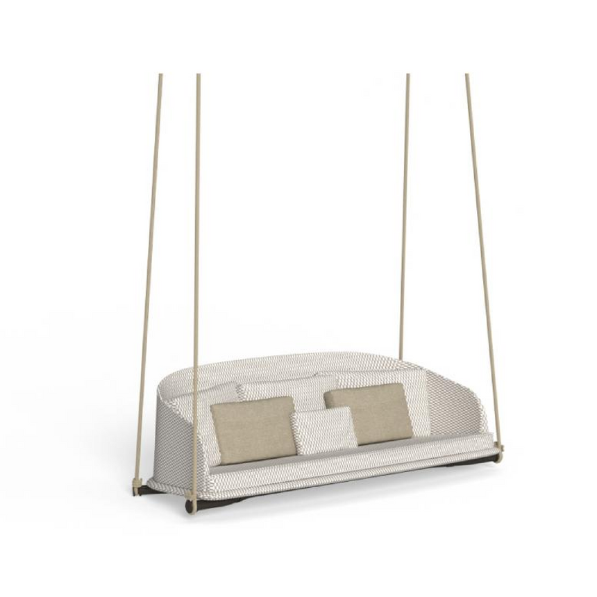 Curved Back Outdoor Swing Chair | Talenti CleoSoft | Italianfurniture.com