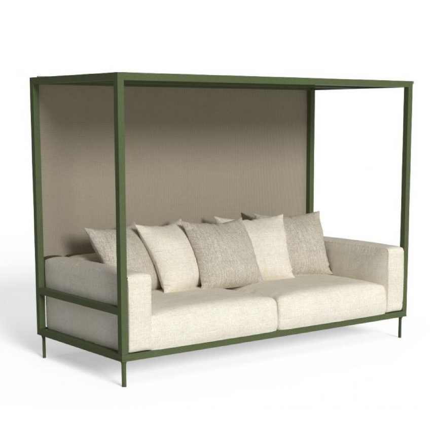 Outdoor Aluminum Canopy Sofa | Talenti CleoSoft | Italianfurniture.com