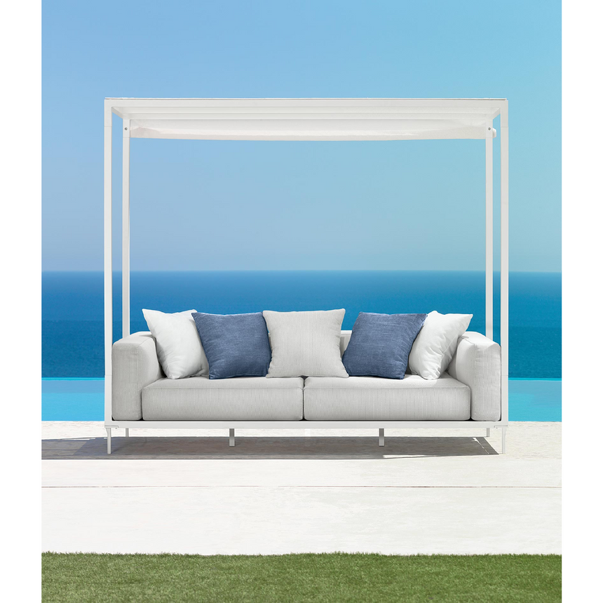 Outdoor Aluminum Canopy Sofa | Talenti CleoSoft | Italianfurniture.com